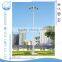 Hot-dip galvanized then powder coating Q235 30m high mast lighting pole LED /Metal halide light