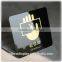 High Quality Black Acrylic Desk Name Plate With Engraving Cutting Logo