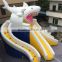 carzy dolphins giant inflatable slide for CE Certification