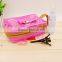 Fashion women transparent clear cosmetic pvc bag