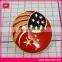 metal lapel pin custom 3d zinc alloy military flag badges