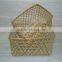 Bamboo webbing storage basket