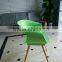 2016 New Design Fashion Plastic Chairs With Wooden Legs