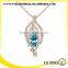free sample handmade statement floating crystal necklace