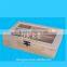 China supplier caoxian handmade wooden tea box watch box