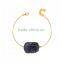 2016 Hot Selling Fashion Rough Natural Stone Bracelet Green Druzy Beads Bracelet