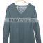 Women V Neck knitted pullover Turkish knitwear supplier in Turkey ladies women sweater blouse cardigan dress producer in Turkey