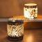 mosaic candle holder with various pattern