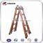 domestic colored aluminium double 4x3 decoration wall quick step ladder