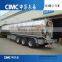 CIMC stainless steel chemical liquid transport tank semi trailer