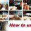 Hot Sell Grizzly Synthetic Hair Long Feather Hair Extensions