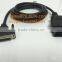 16 pin obdii connector to DB25 female connector for car diagnostic tool