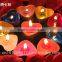 Unscent Yellow Color Tealight Candle for Garden Decorative
