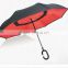 2016 new arrive inverted umbrella with up side down open