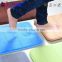 Funny custom memory foam color changing waterproof bath mat set