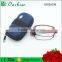2016 good sale competitive price PC injection folding reading glasses with soft touching color