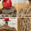 2016 creative hotselling wooden handmade bridge metal candle holder parts