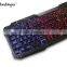 Colorful Cool cheaper USB wired keyboard in rainbow crack parttern