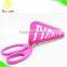 Multi color professional innovative durable detachable pinking scissors