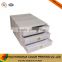 PU Leather File Decoration Stationary Cardboard Folder Paper File Box with Reference Card