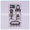 China customized creative clear stamps wholesale, scrapbooking clear stamps