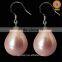2016 fashion jewelry ,fake pearl drop earrings for lady