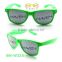 Pinhole Sticker Promotion Sunglasses