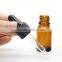 10ml dark glass dropper bottle with pipettes