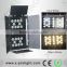 Warm-cool white 24pcs 5W LED video light TV Studio light DMX 512 Stage light for Film, theater, hotels, wedding party