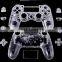 Color Transparent Clear Crystal Controller Full Housing Shell for Dualshock for PS4 for Playstation 4 Clear Controller Shell