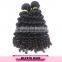 Double weft bohemian jerry curl hair human hair weaving