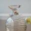 Transparent 100mm high glass ice cream cup