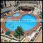 Outdoor wpc composit decking made in guangzhou