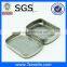 rectangle medicine package tin box with hinge