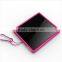 High capacity 15000mAh solar charger power bank with LED flashlight for cell phones