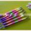 Cheapest promotion ball pen refill,0.7mm plastic refill,colorful gel refill