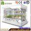 2015 Made in China glass book cabinets design/ book display rack