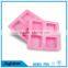  food grade non-stick handmade silicone soap mold