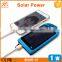 Factory private model waterproof solar power bank 8000Mah smart phone charger battery solar power bank