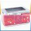 Customized tissue box holder with different design tin tissue box
