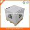 Promotion 4sides print custom logo sticky note pad on wood pallet case