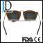 Custom Round Shaped Mirror Revo Lens Aviator Polarized Wooden Sunglasses