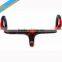 2015 New paintings carbon integrated handlebar ,famous carbon road bike handlebar for sale.