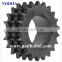 Triplex taper bore sprocket 16B-3, platewheel chain wheel