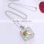 Beautiful creative romantic lover crystal necklace