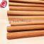 Chinese food grade carbonated round bamboo chopsticks