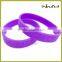 Personalized Colorful Silkscreen 100% Silicone Bracelets