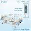 Hot sale three motors icu electric hospital beds with frames