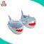 Custom plush shark slipper stuffed soft plush chomping shark slippers