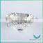 Superior Quality Excellent Cut Cubic Zirconia 6.5mm 2ct Diamond Simulant